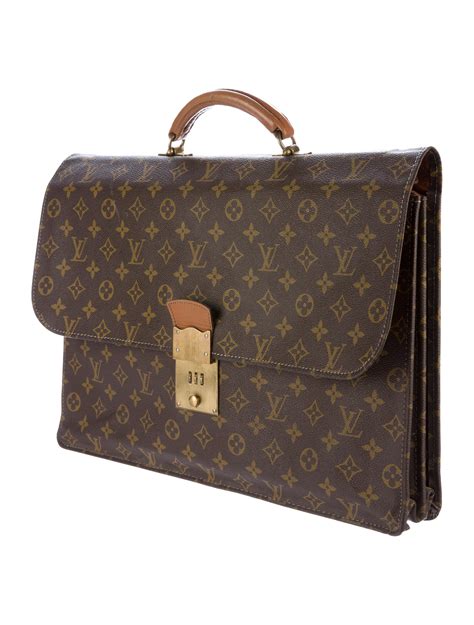 louis vuitton mens briefcase bag|louis vuitton attache briefcase.